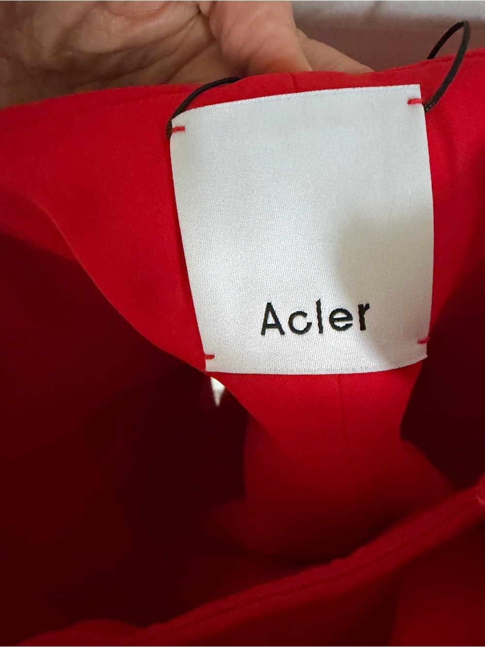 Acler Strapless Red Sculpted-Bow Maxi Dress - Picture 6 of 8
